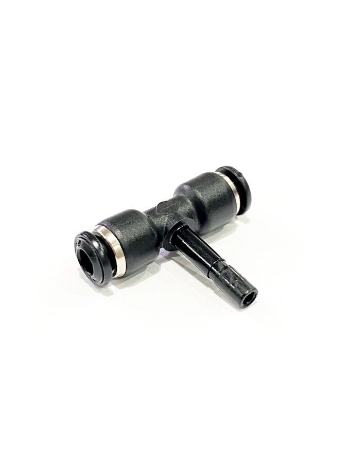 86043EB8-0AF5-4A2B-9C35-C3530BB699B5 T-Stück für Sprinkleranlage T 4 mm schwarz – Bild 1