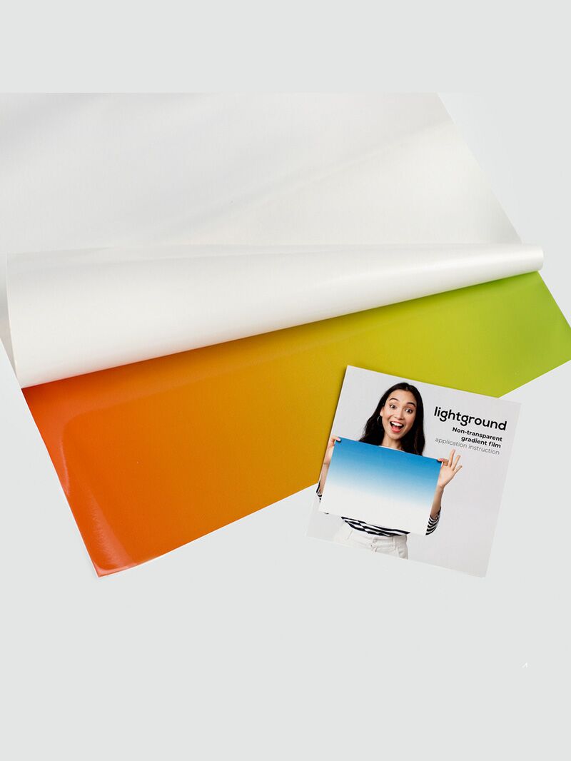 Lightground - Non-transparent gradient film for aquarium / terrarium - Image 1