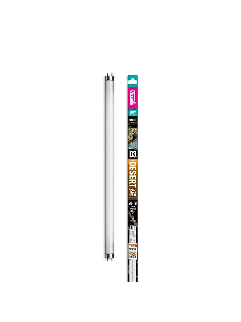 Arcadia Reptile D3+ Desert 12% UV-B T8 30 W
