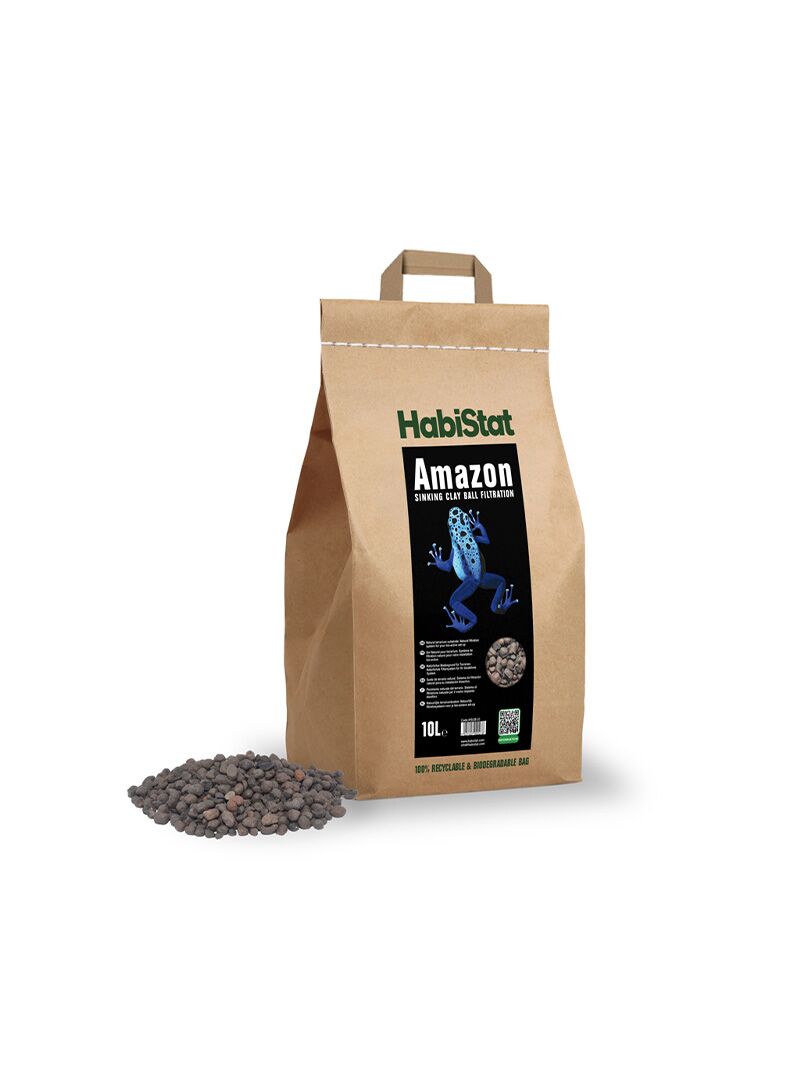 HabiStat-Amazon-1 HabiStat Amazon Sinking Clay Ball Filtration Substrate - warstwa filtracyjna