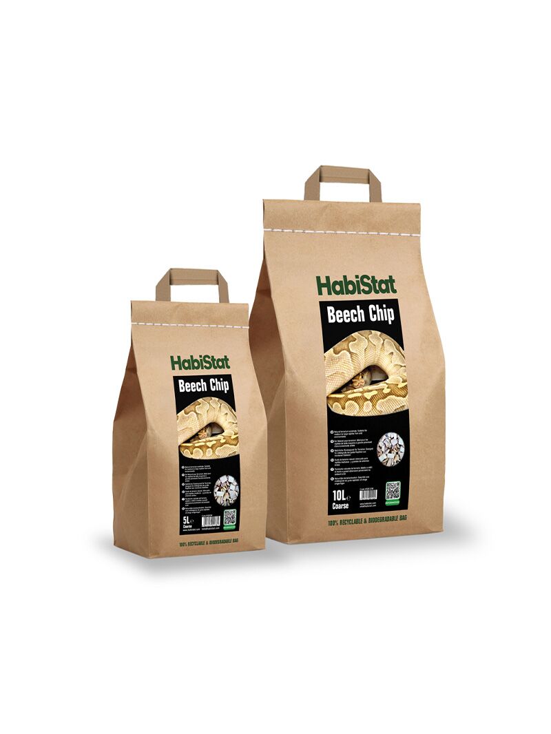 HabiStat Beech Chip Substrate - Coarse - zrębki bukowe grube